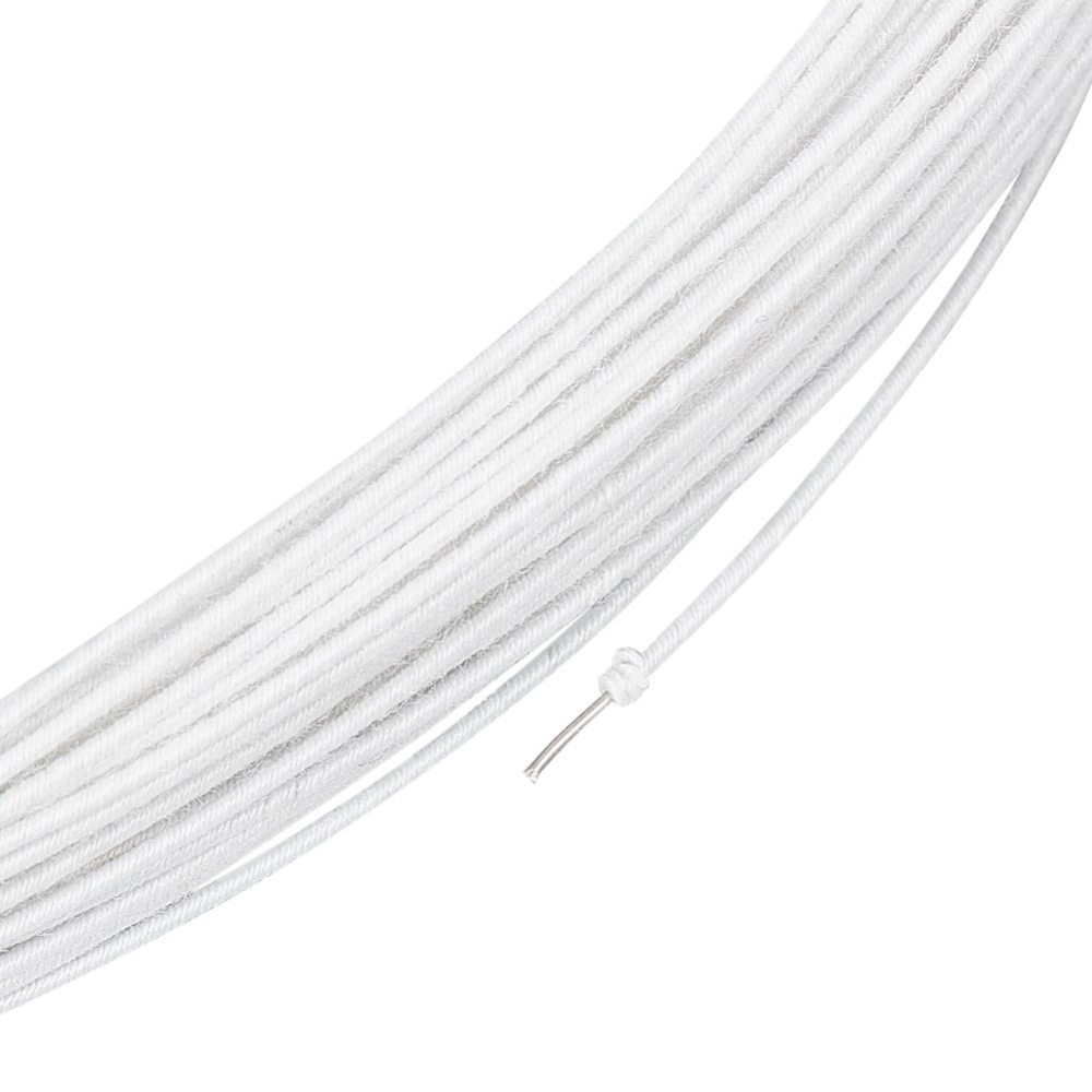 21.8 Yards White Floral Wires  - مراجعة Wire Stem Florist وسعره