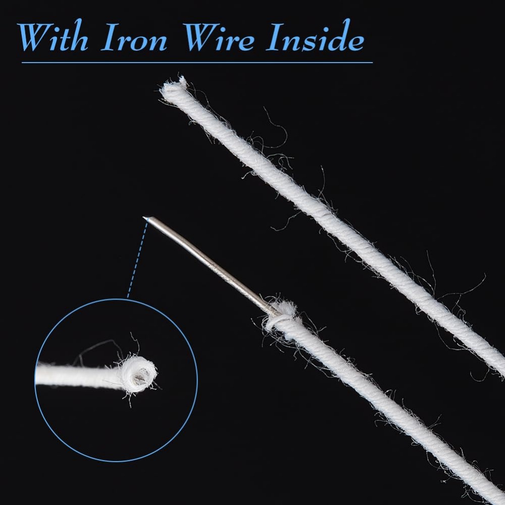 21.8 Yards White Floral Wires  - مراجعة Wire Stem Florist وسعره