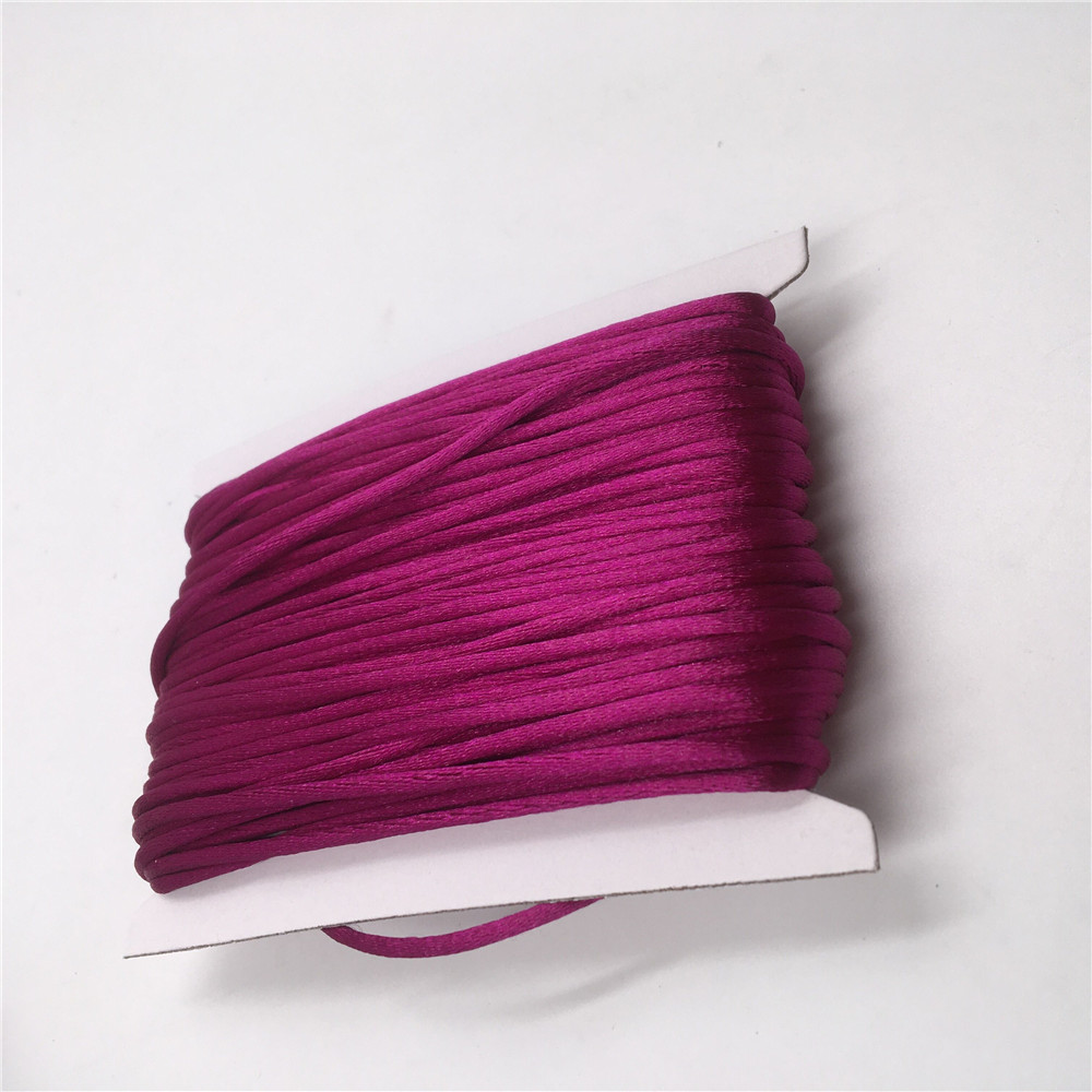 2mm Braided Macrame Silk Macra - مراجعة Ribbon Wired Satin وسعره
