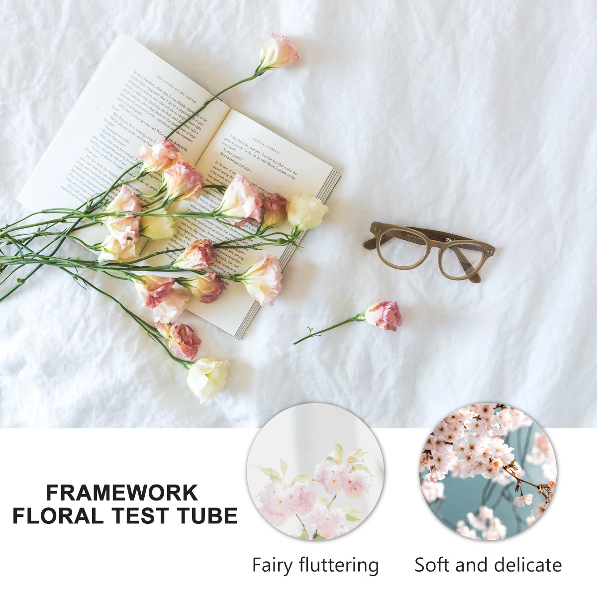 50Pcs Premium Plastic Flower N - مراجعة Longs Florist Supply وسعره