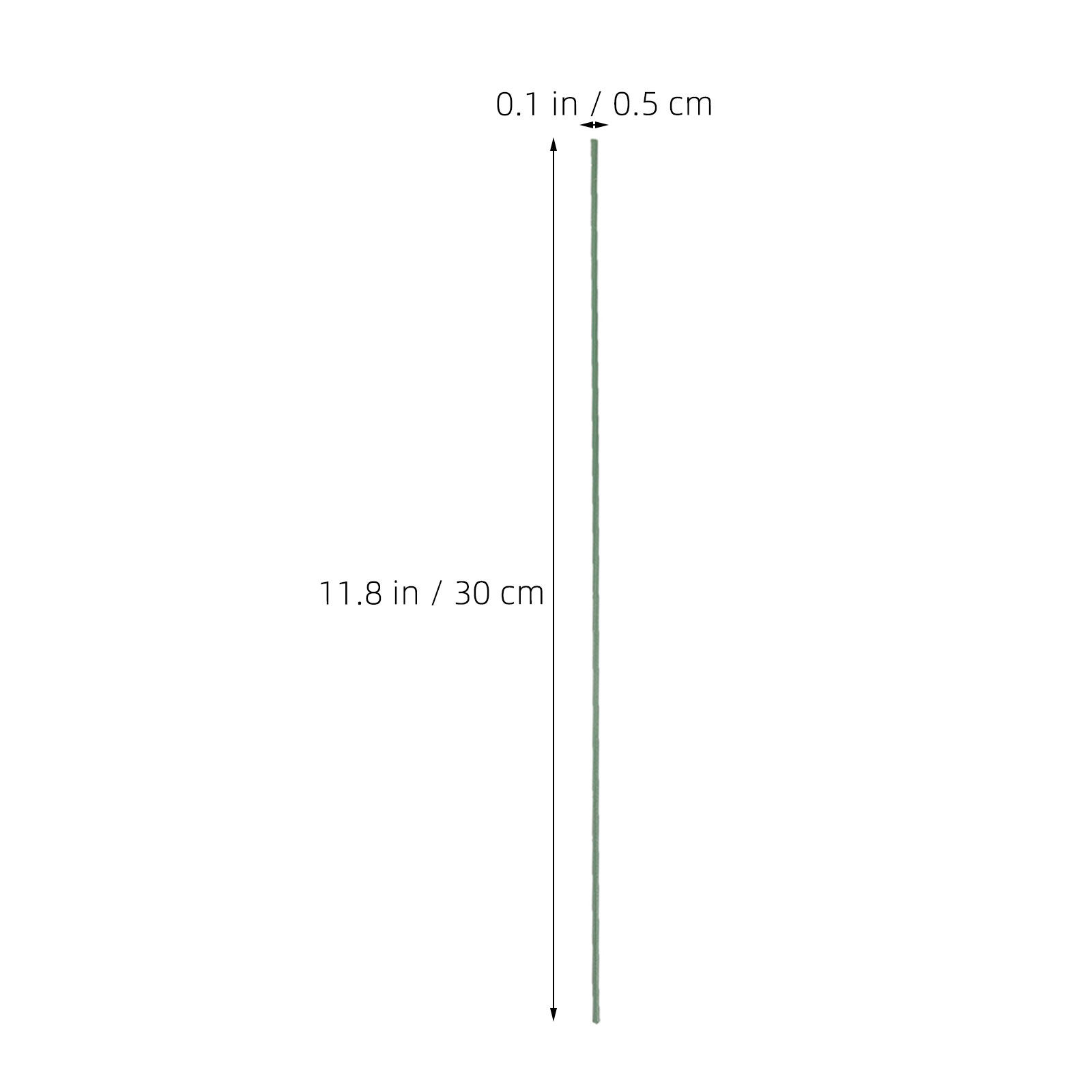 150Pcs Floral Wire Stems Green - مراجعة Wire Stem Florist وسعره