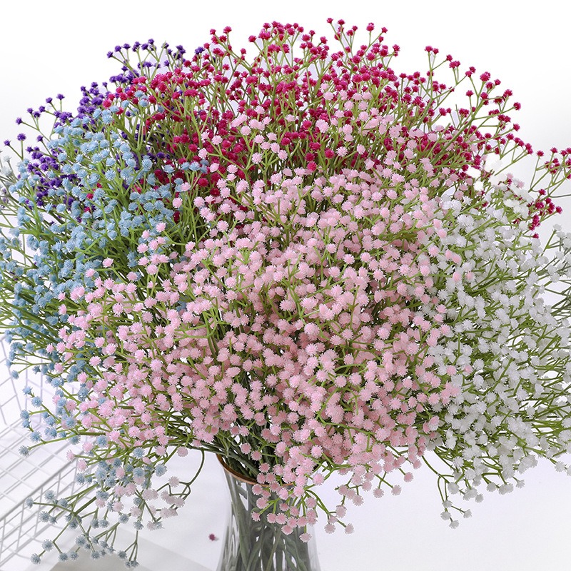 1Pcs Babys Breath Artificial F - مراجعة Baby Breath Dried وسعره