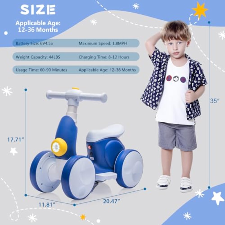 4-in-1 electric toddler balanc - مراجعة B&J Florist Supply Nyc وسعره