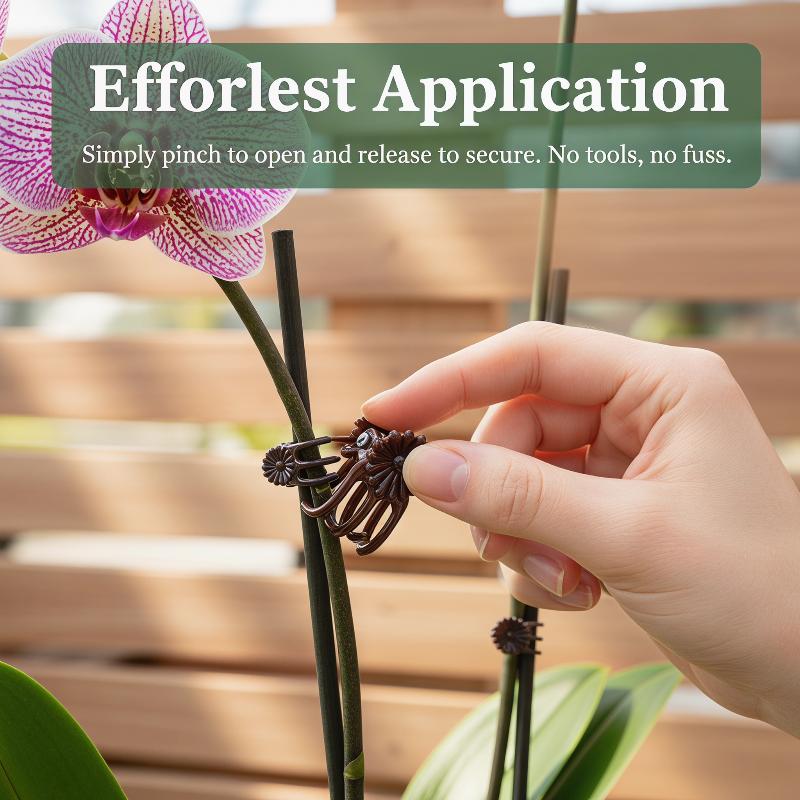 50Pcs Plant Fixed Clip Butterf - مراجعة Florist Supp وسعره