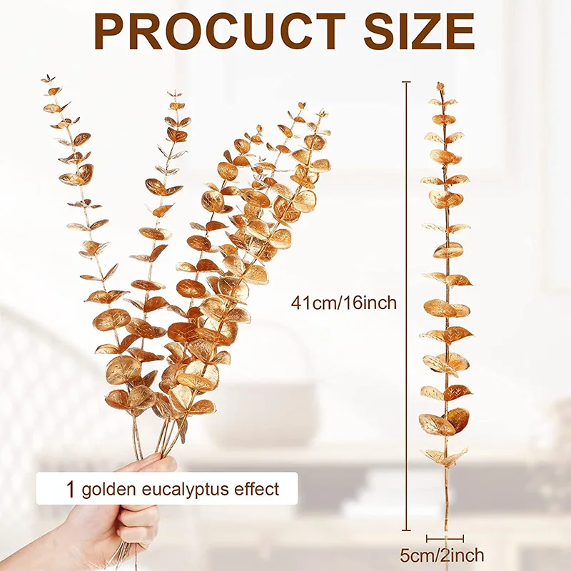 10pcs Artificial Eucalyptus Le - مراجعة Florist Supp وسعره