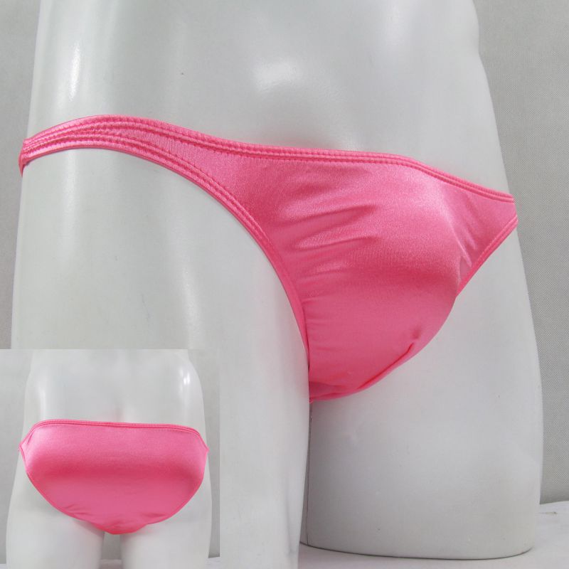 Mens G377Y String Bikini Posin - مراجعة Ribbon Wired Satin وسعره