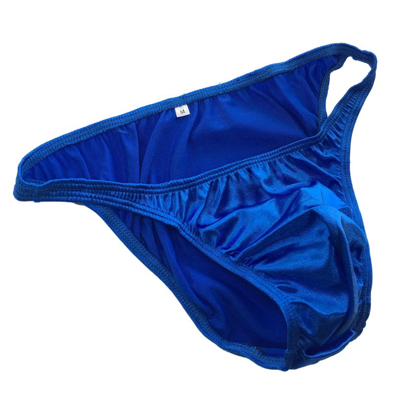 Mens G377Y String Bikini Posin - مراجعة Ribbon Wired Satin وسعره