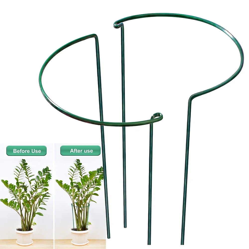 2pcs Sturdy Metal Plant Suppor - مراجعة Florist Supp وسعره