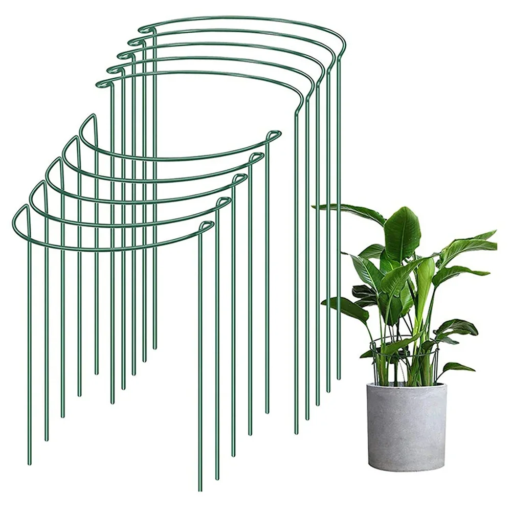 2pcs Sturdy Metal Plant Suppor - مراجعة Florist Supp وسعره