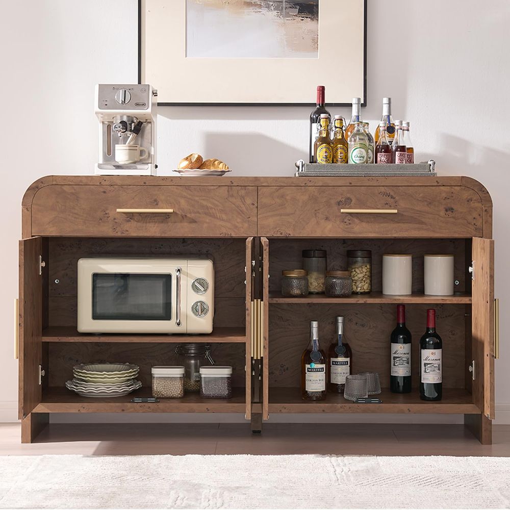 Sideboard Buffet Cabinet with  - مراجعة B&J Florist Supply Nyc وسعره
