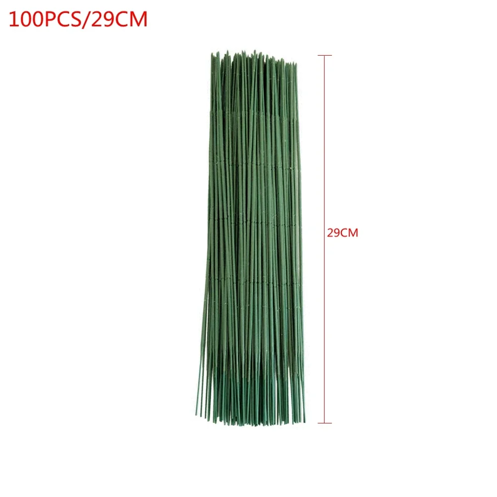 100PCS Artificial Potted Stem  - مراجعة Wire Stem Florist وسعره
