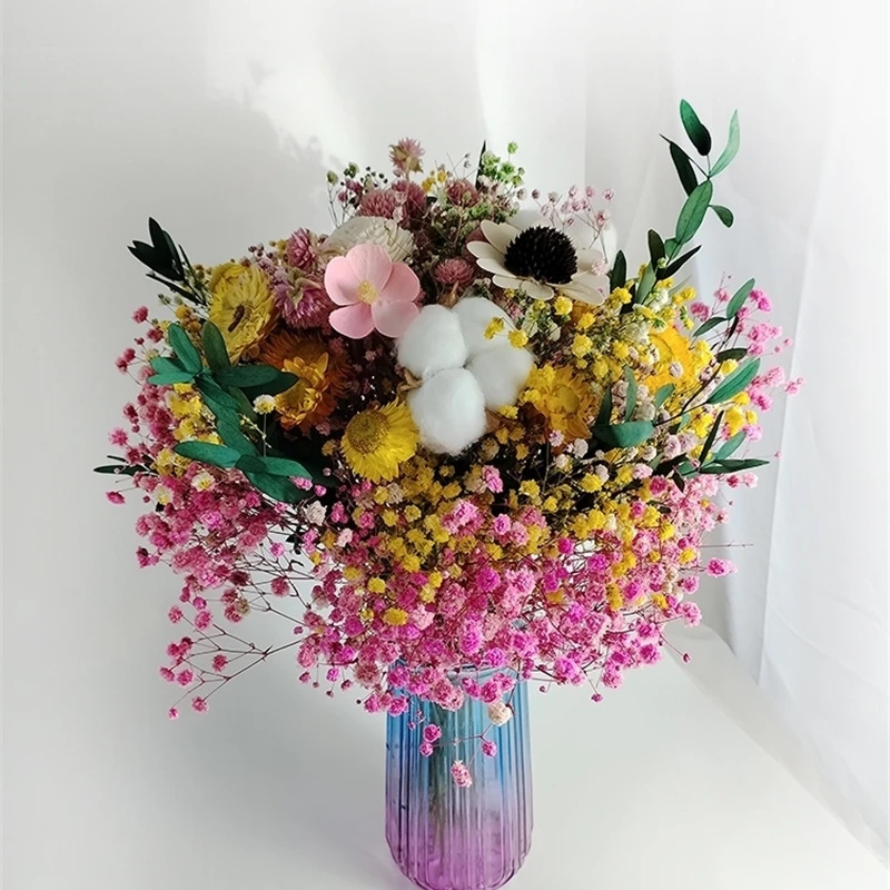 Natural Dried Flower Gypsophil - مراجعة Baby Breath Dried وسعره