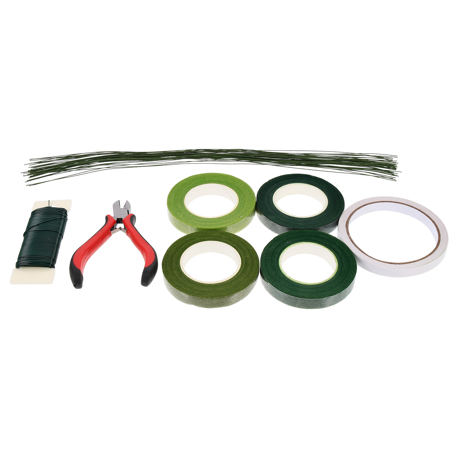 1Set Flower Arrangement Tools  - مراجعة Wire Stem Florist وسعره