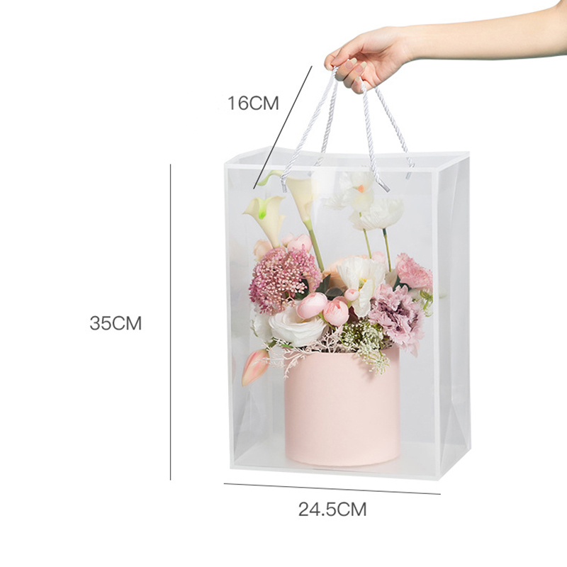 Transparent Tote Bag Flower Bo - مراجعة Longs Florist Supply وسعره