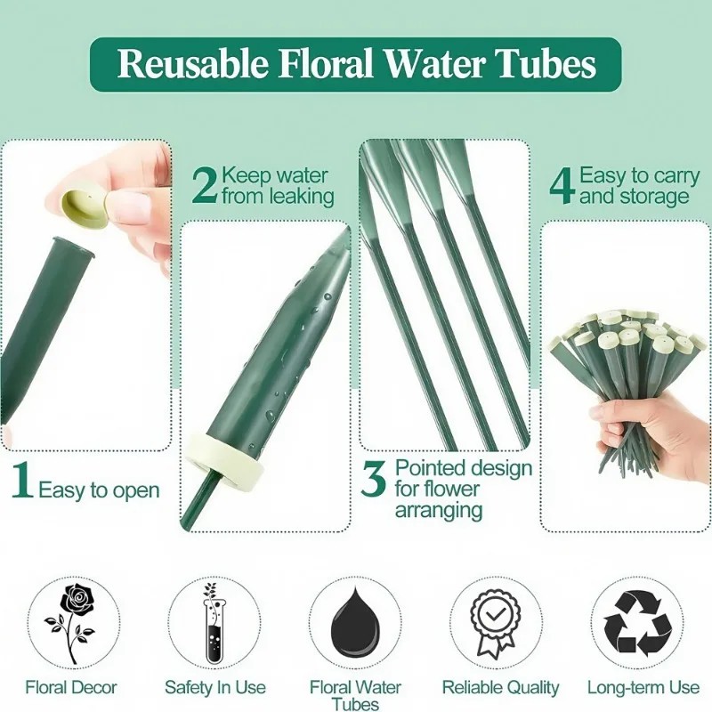 top quality 60 pcs floral wate - مراجعة Quality Florist Supply وسعره
