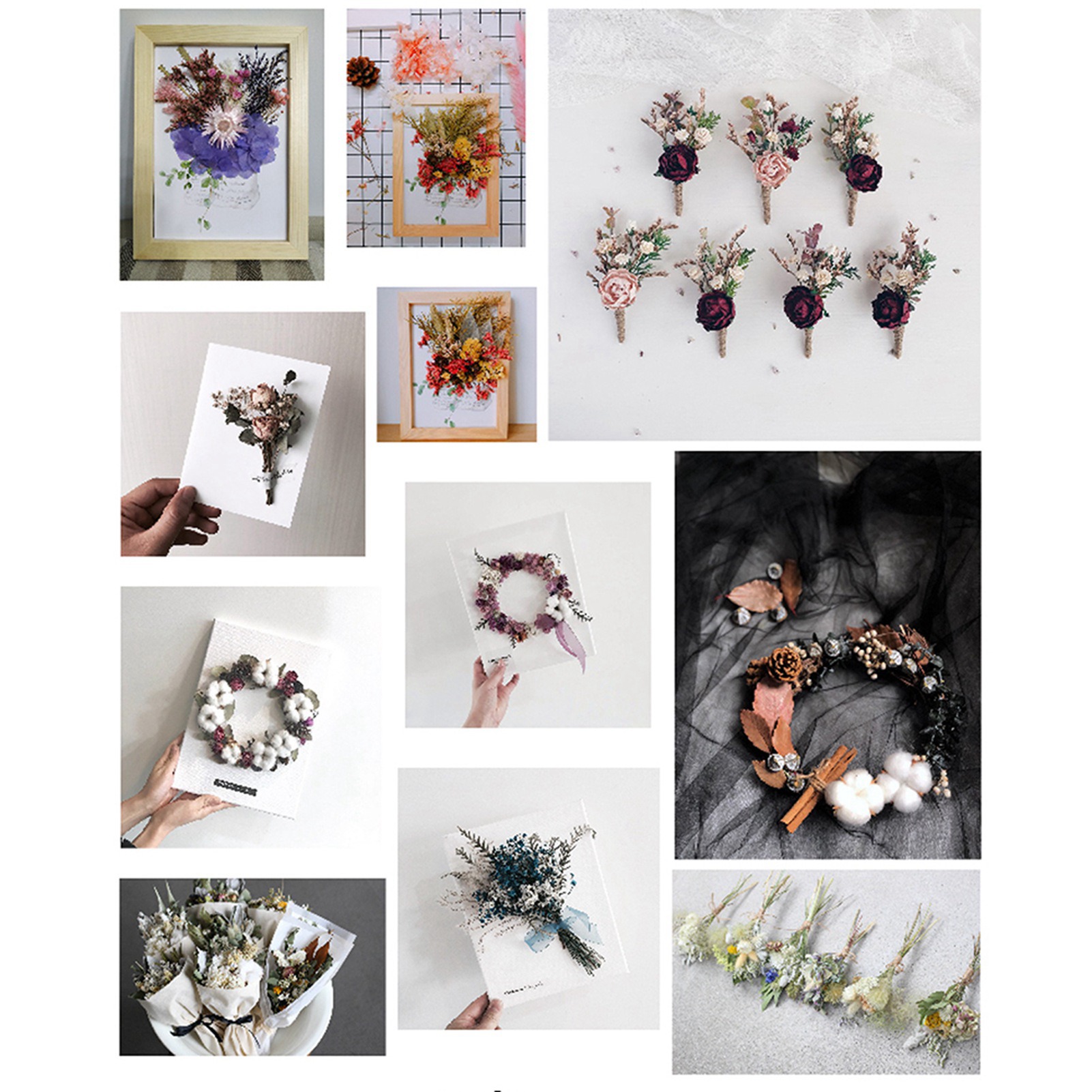 Dried flower handmade DIY prod - مراجعة Baby Breath Dried وسعره
