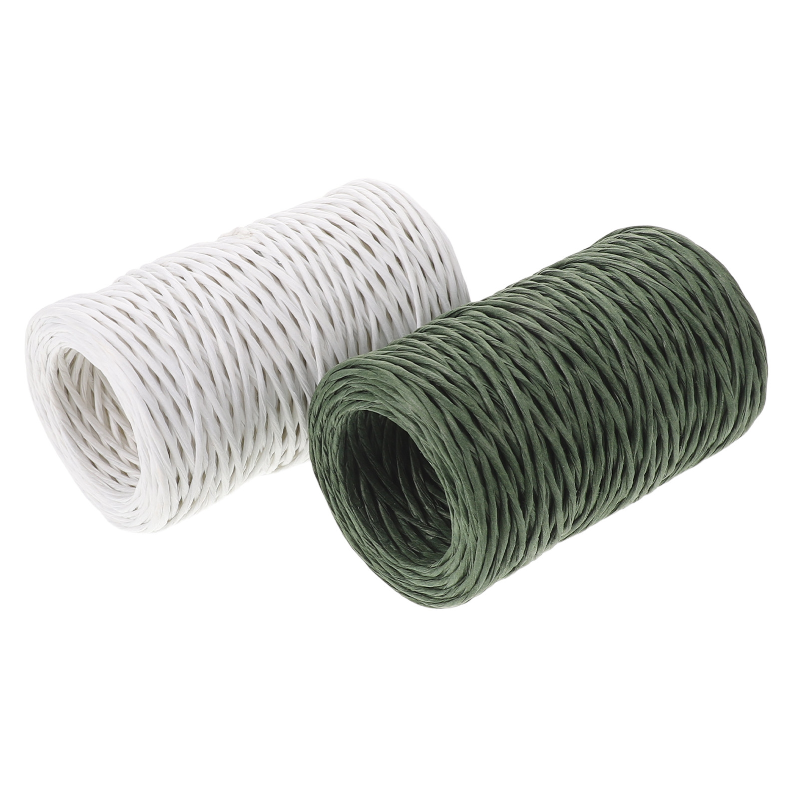 2 Rolls Paper Covered Wire for - مراجعة Wire Stem Florist وسعره
