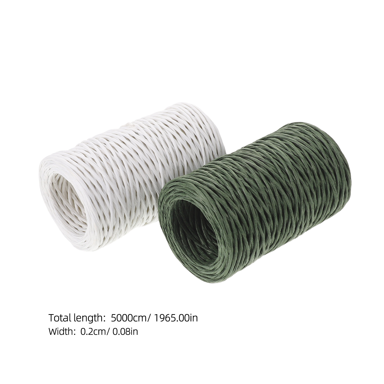 2 Rolls Paper Covered Wire for - مراجعة Wire Stem Florist وسعره