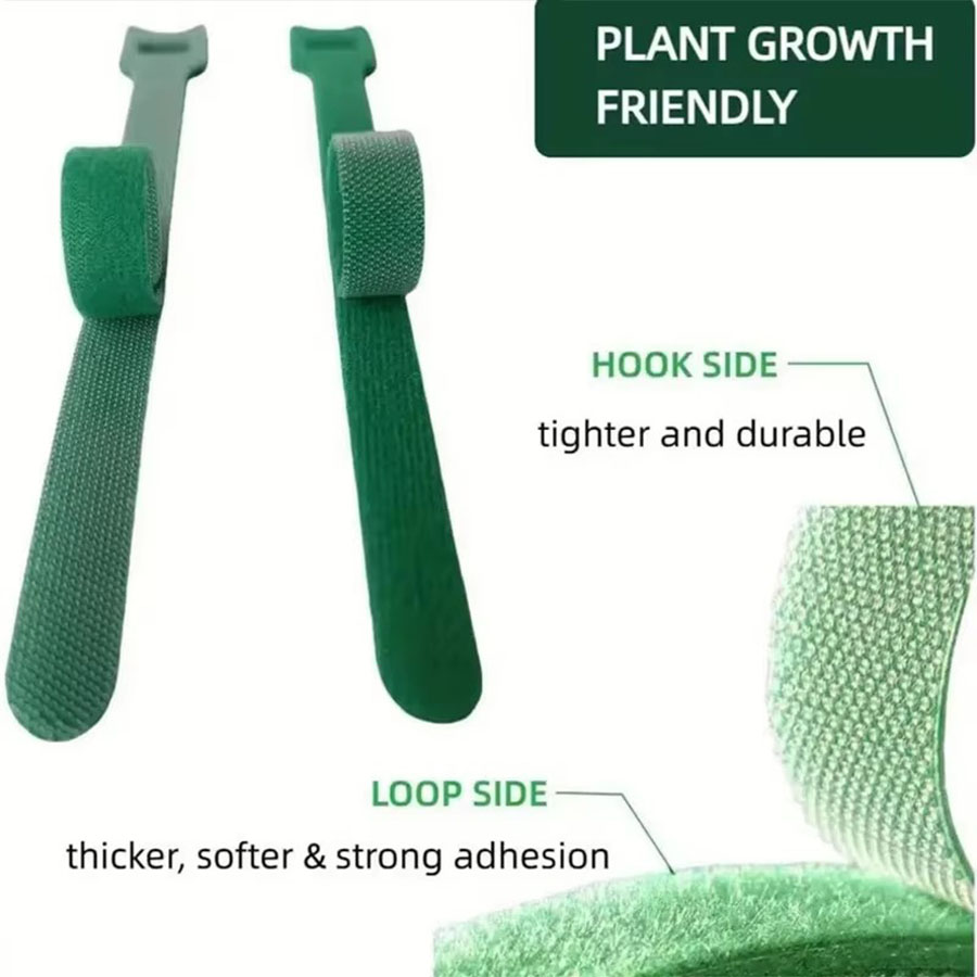 Reusable Green Plant Ties Nylo - مراجعة Florist Supp وسعره