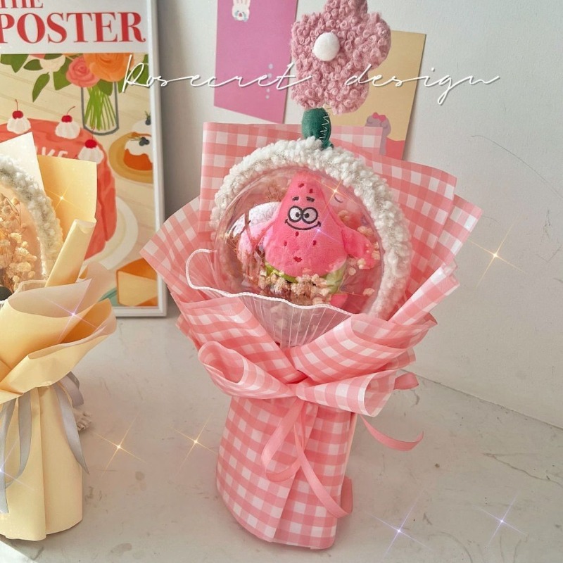 SpongeBo Patrick Star Bobo Bal - مراجعة Baby Breath Dried وسعره