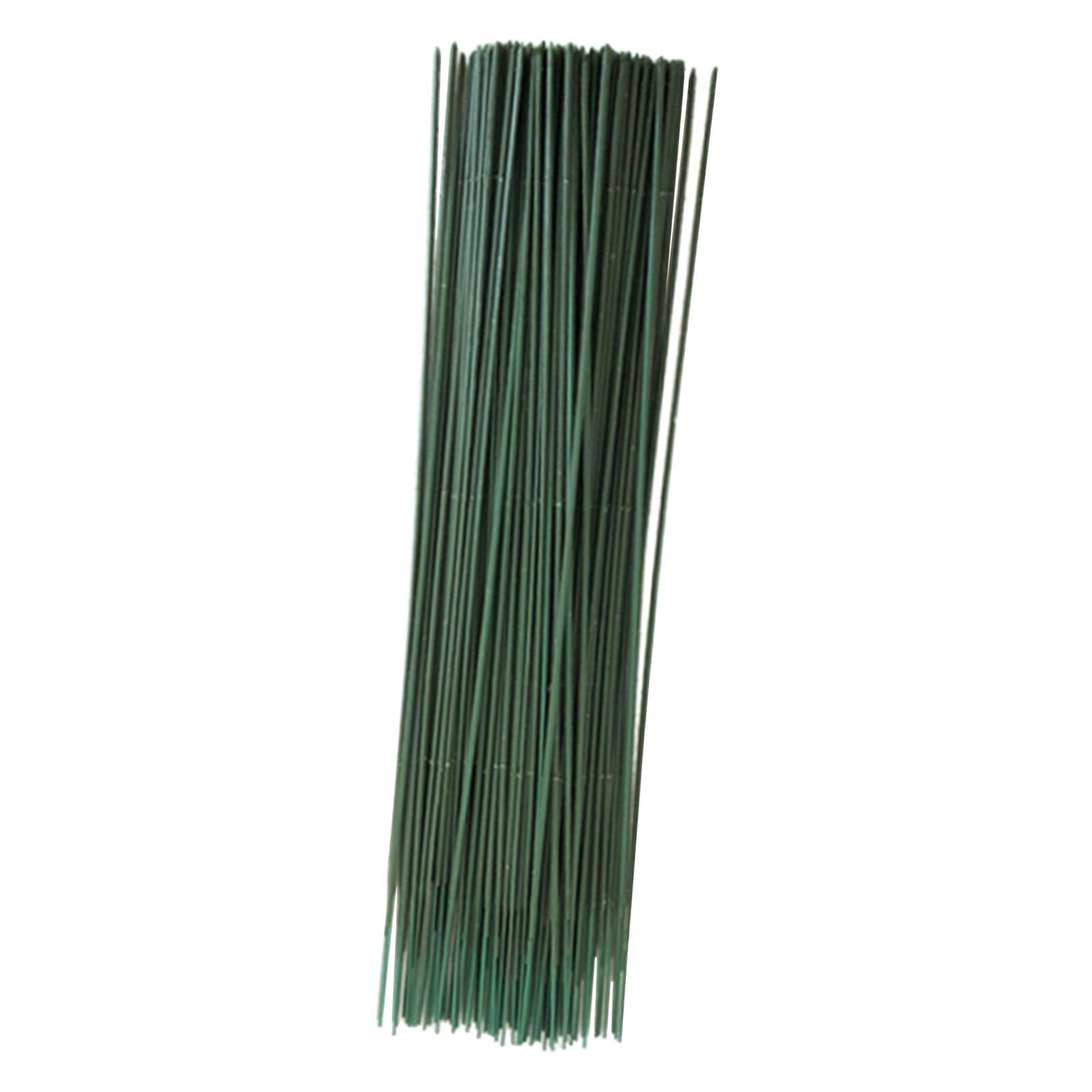100x Artificial Flower Stems F - مراجعة Wire Stem Florist وسعره