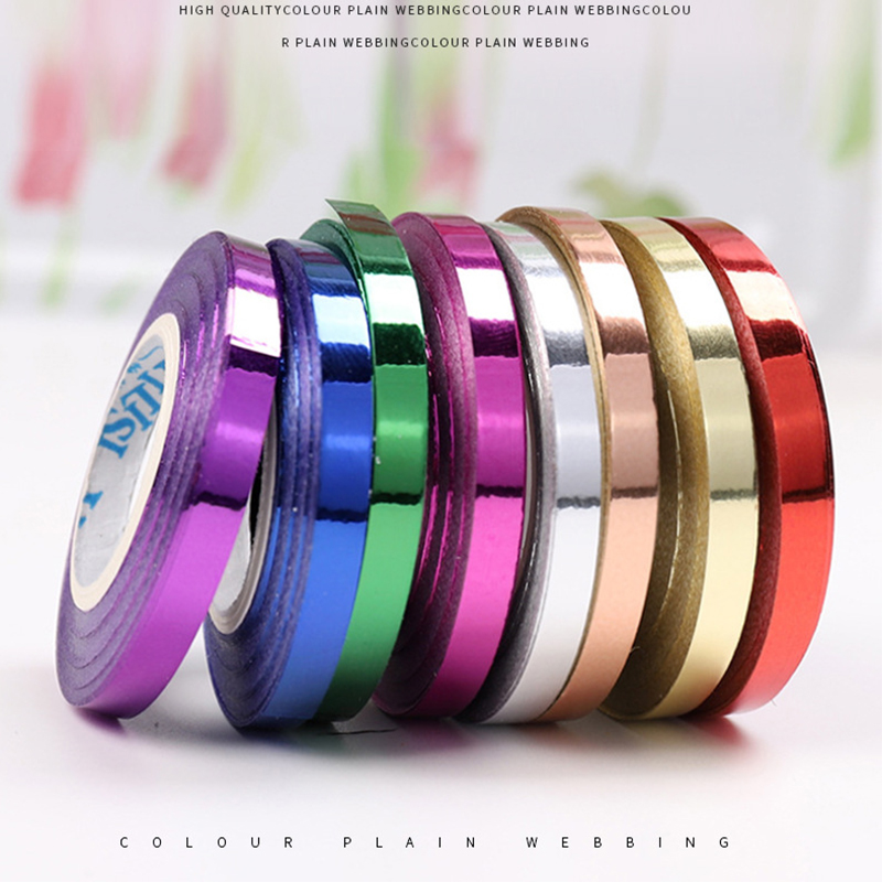 10Meter/Rolls 5mm Balloon Ribb - مراجعة Ribbon Wired Satin وسعره