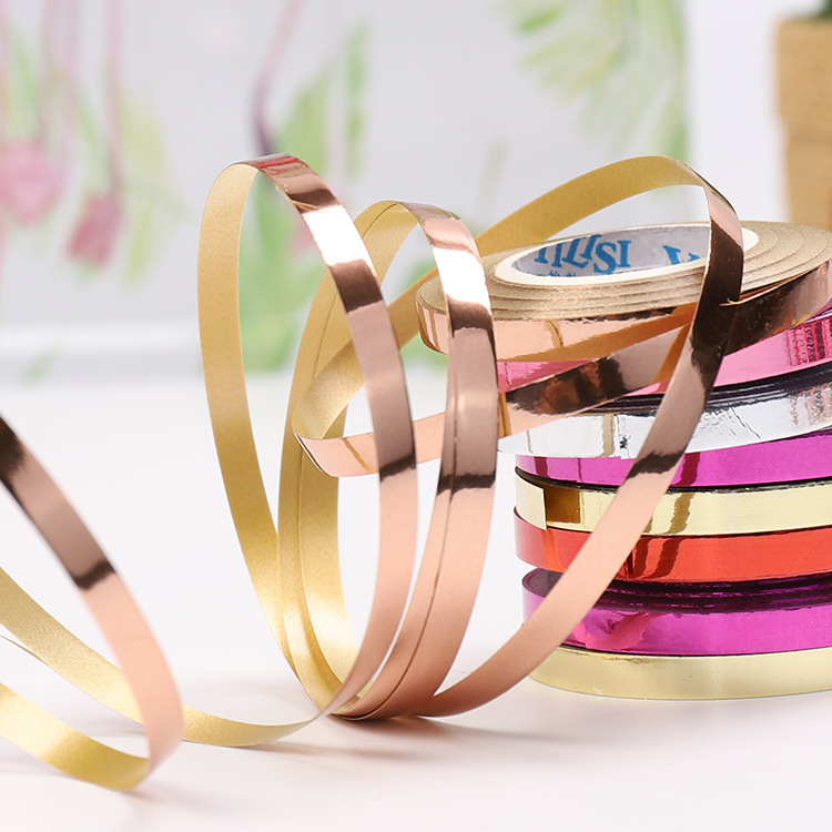 10Meter/Rolls 5mm Balloon Ribb - مراجعة Ribbon Wired Satin وسعره