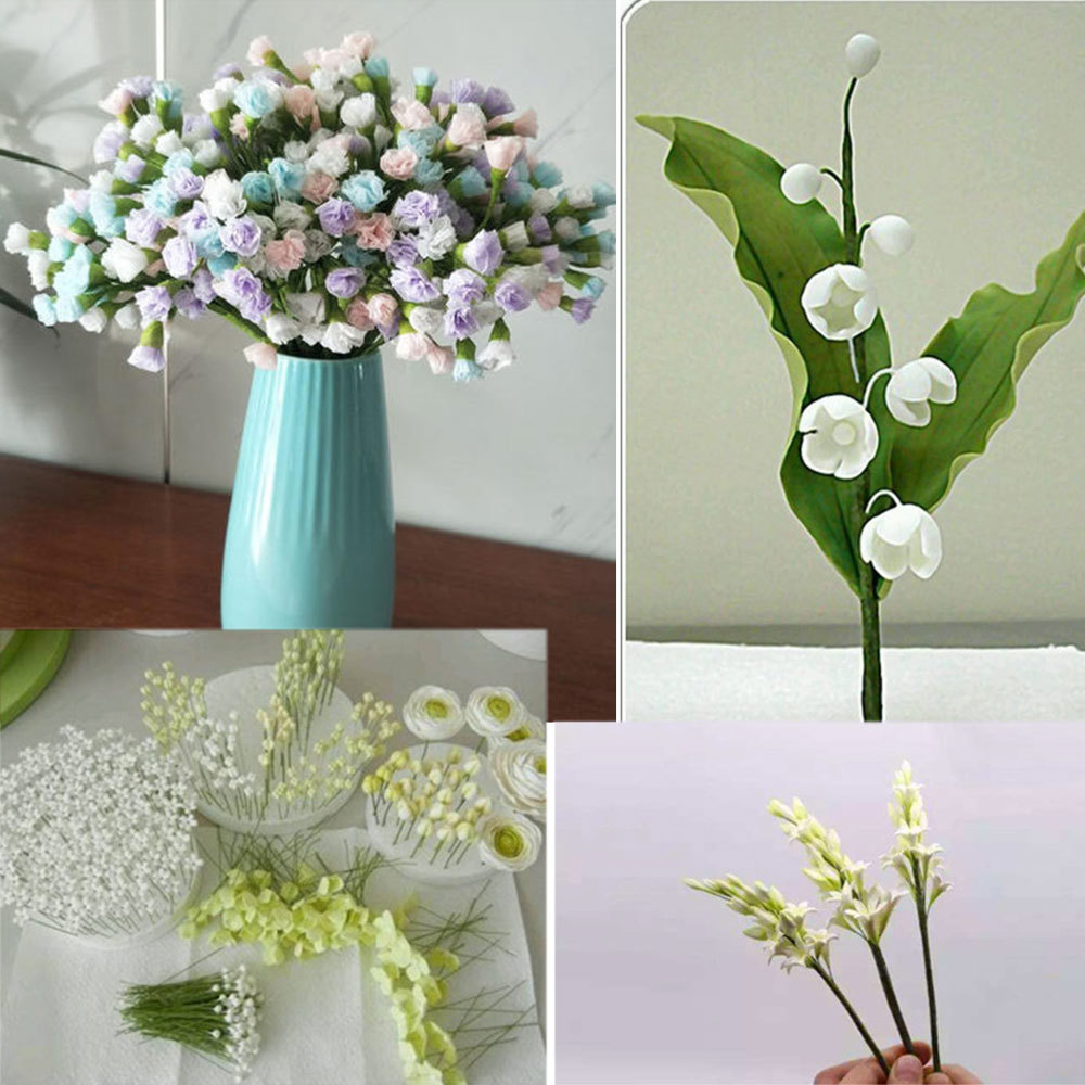 50pcs/lot 26# 0.45mm Floral St - مراجعة Wire Stem Florist وسعره