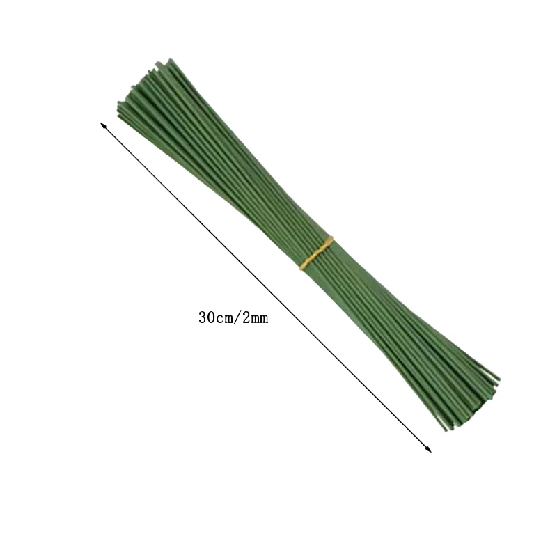 22/20 Gauge LightGreen Floral  - مراجعة Wire Stem Florist وسعره