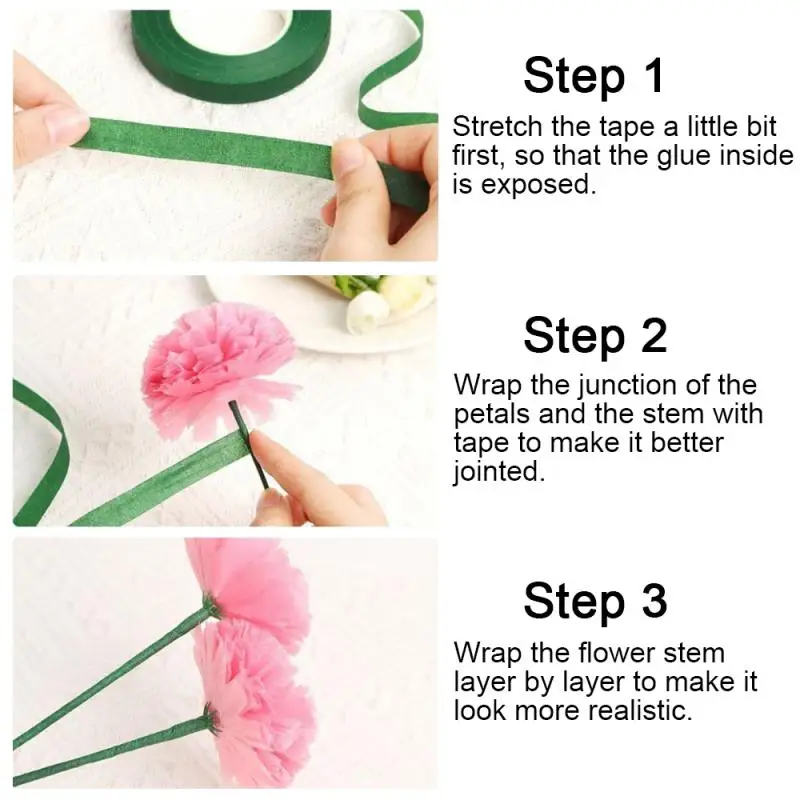 22/20 Gauge LightGreen Floral  - مراجعة Wire Stem Florist وسعره