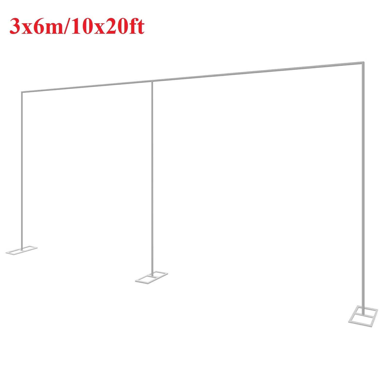 3x6m/10x20ft Metal Wedding Arc - مراجعة Florist Supp وسعره