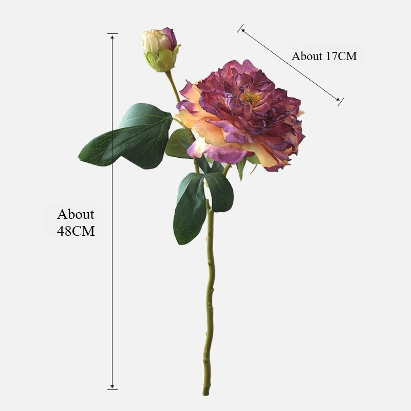18.9 Inch Single Stem 2 Heads  - مراجعة Florist Supp وسعره