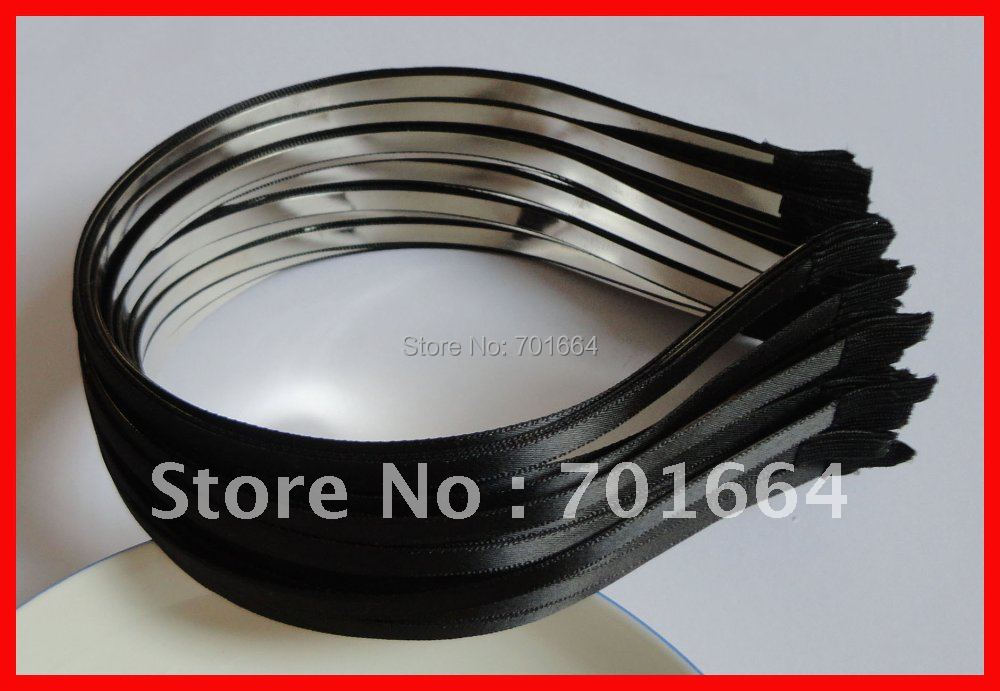 10PCS 5mm Black Satin Ribbon C - مراجعة Ribbon Wired Satin وسعره