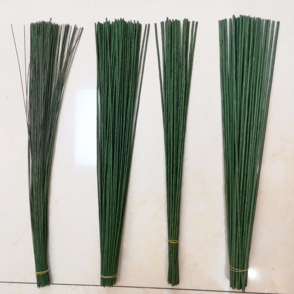 1mm 2/3/4/5mm 40/60cm Dark Gre - مراجعة Wire Stem Florist وسعره