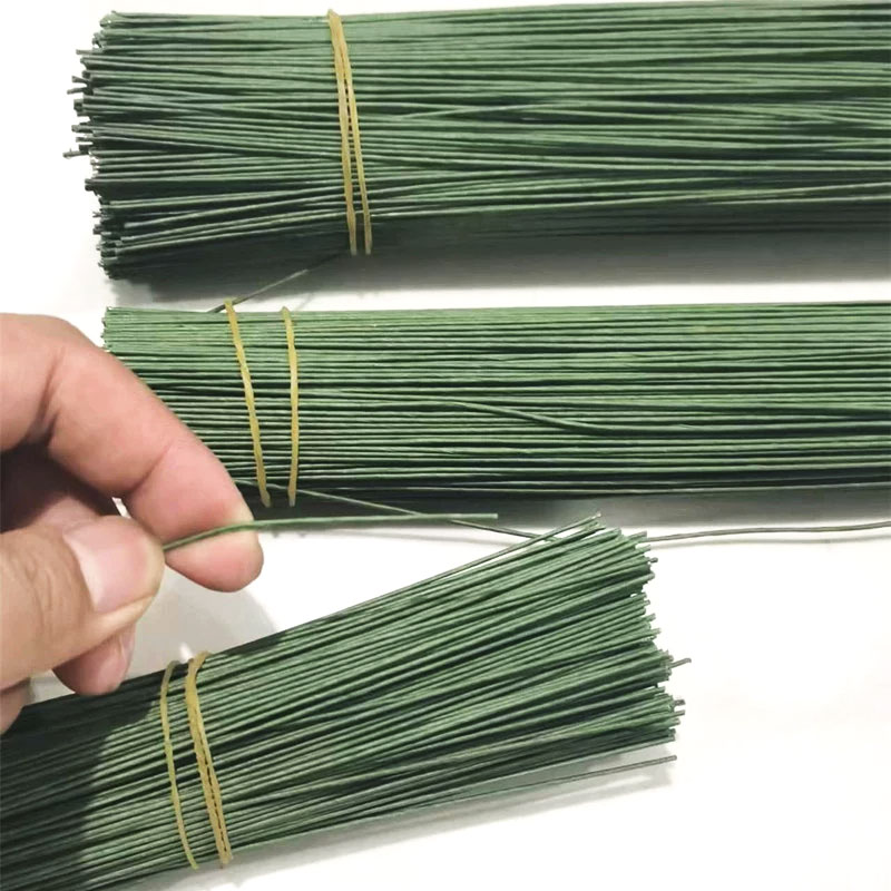 100Pcs Floral Wire High Qualit - مراجعة Wire Stem Florist وسعره